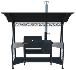 Гриль-комплекс стандарт «Бионика» + печь ПКМ-смокер стандарт (комплект)