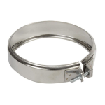 Хомут обжимной (430/0,5мм) Ф115