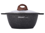Кастрюля 2л со стекл. крышкой, АП линия "Granit ultra" (original)