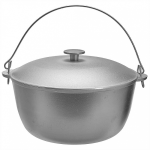 Казан алюминиевый походный с крышкой, 8л ГАРДАРИКА