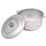 Казан алюминиевый с крышкой, 10л ГАРДАРИКА