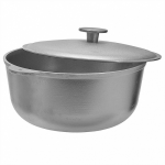 Казан алюминиевый с крышкой, 4л ГАРДАРИКА