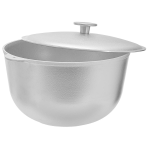 Казан алюминиевый с крышкой, 6л ГАРДАРИКА