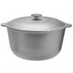 Казан алюминиевый с крышкой, 7л ГАРДАРИКА