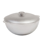 Казан алюминиевый татарский с крышкой, 12 л ГАРДАРИКА