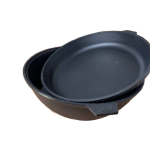 Казан с чугунной крышкой 5 литров Камская посуда