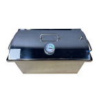 Коптильня большая  с гидрозатвором и термометром Алковар