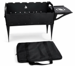 Мангал разборный с подставкой 450х310х410 2,5мм + чехол + опахало