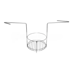 Решетка-гриль к тандырам Донской, Кочевник (мясная 1-ярусная (с доп. кольцом) D19