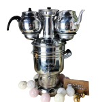 Самовар Фигурный 6 литров жаровой на дровах, турецкий