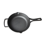 Сковорода чугунная литыми ручками 24 см