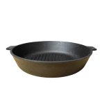 Сковорода-гриль чугунная 28 см