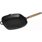 Сковорода-гриль чугунная со съемной ручкой, 240*240  ГАРДАРИКА