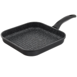 Сковорода-Гриль с антипригарным покрытием и ручкой soft-touch серии "ОРИОН" д.28