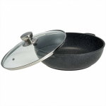 Жаровня 26 см антипригарное покрытие, стеклян. крышка серия Орион