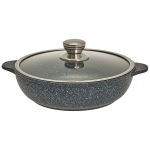 Жаровня с крышкой антипригарная литая 3 л Гардарика Мегалит